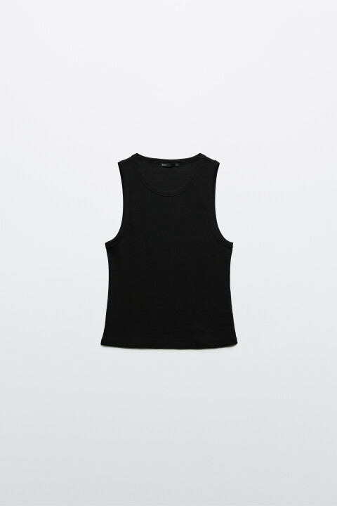 

Майка базовая из трикотажа, Черный, Майка базовая из трикотажа