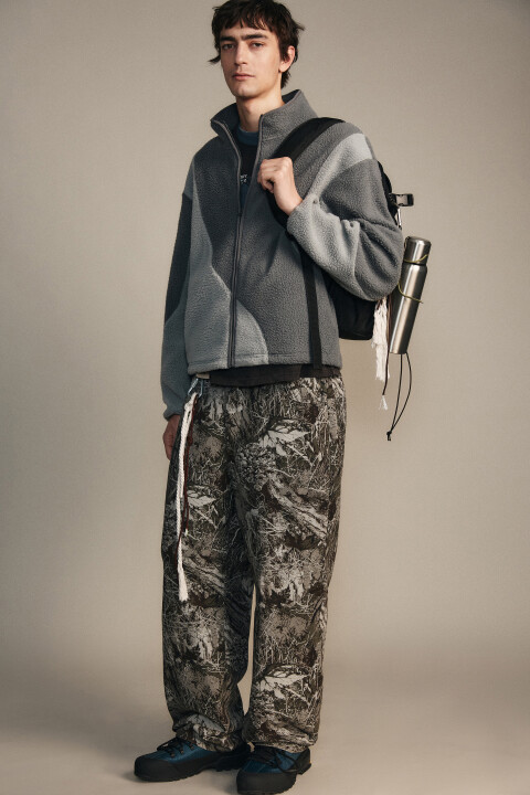 

Толстовка флисовая на молнии, Серый, Толстовка флисовая на молнии