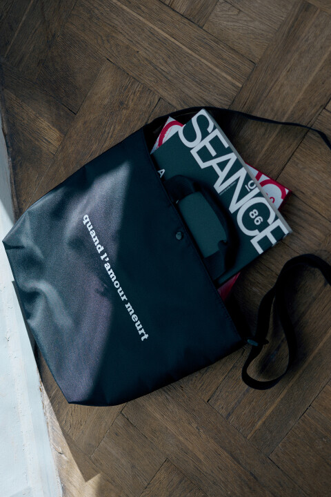 

Сумка текстильная с ремнем через плечо, Черный, Сумка текстильная с ремнем через плечо