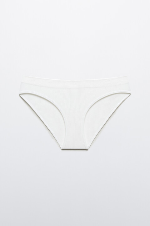 

Трусы-слипы бесшовные в рубчик, Бежевый, Трусы-слипы бесшовные в рубчик