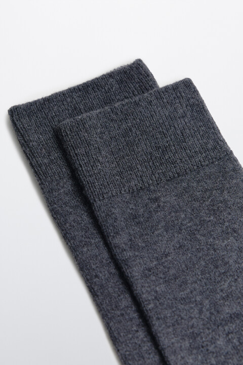 

Носки теплые с шерстью мериноса, Серый, Носки теплые с шерстью мериноса