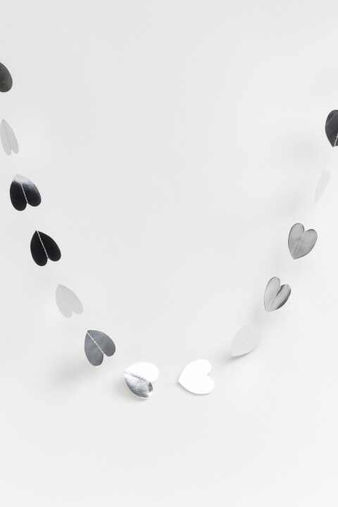 

Гирлянда бумажная с сердечками, Розовый, Гирлянда бумажная с сердечками