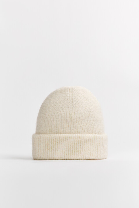 

Шапка-бини трикотажная с шерстью, Коричневый, Шапка-бини трикотажная с шерстью