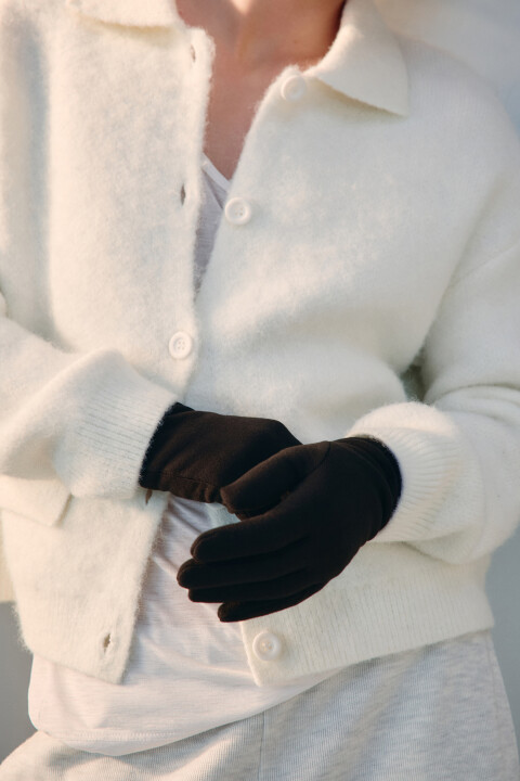 

Перчатки текстильные, Черный, Перчатки текстильные