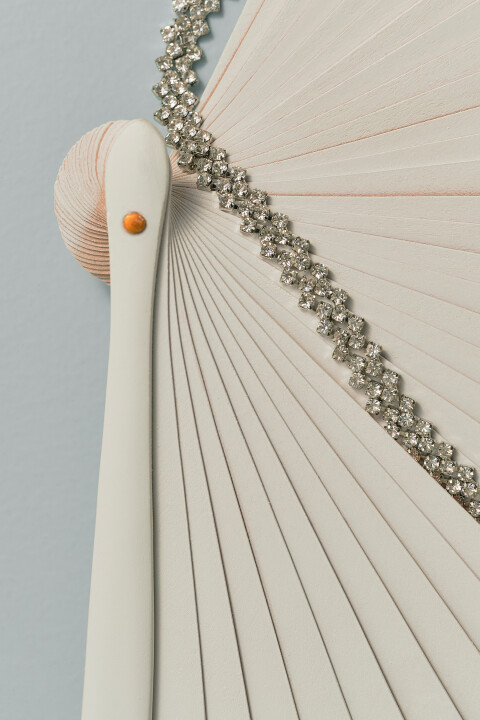 

Колье-цепочка со стразами, Серый, Колье-цепочка со стразами