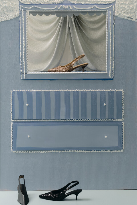 

Туфли-лодочки с пайетками, Бежевый, Туфли-лодочки с пайетками