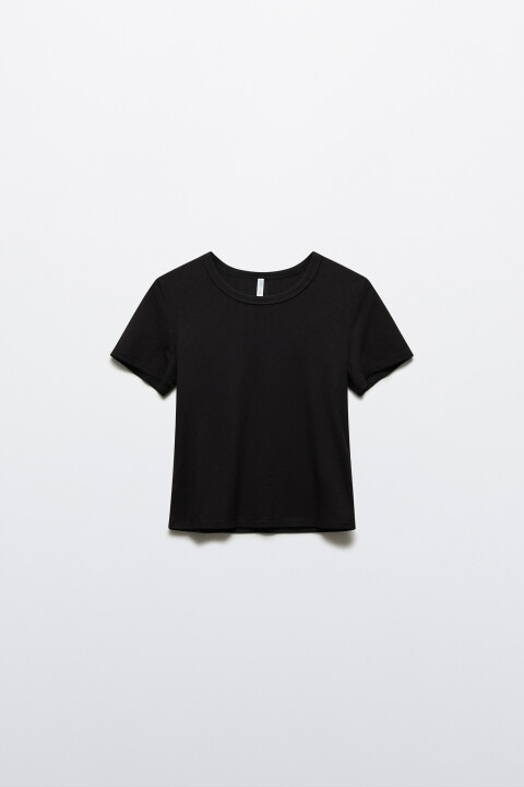 

Футболка-топ облегающая, Серый, Футболка-топ облегающая