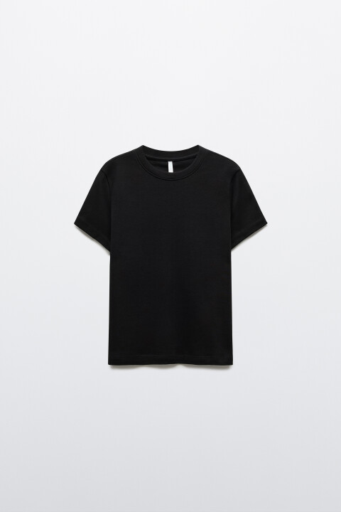 

Футболка базовая плотная, Черный, футболка базовая плотная