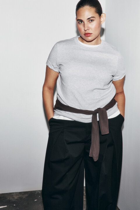 

Футболка базовая плотная, Серый, футболка базовая плотная