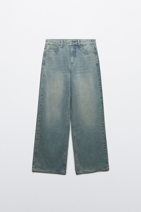 

Джинсы baggy fit с низкой посадкой, Серый, Джинсы baggy fit с низкой посадкой