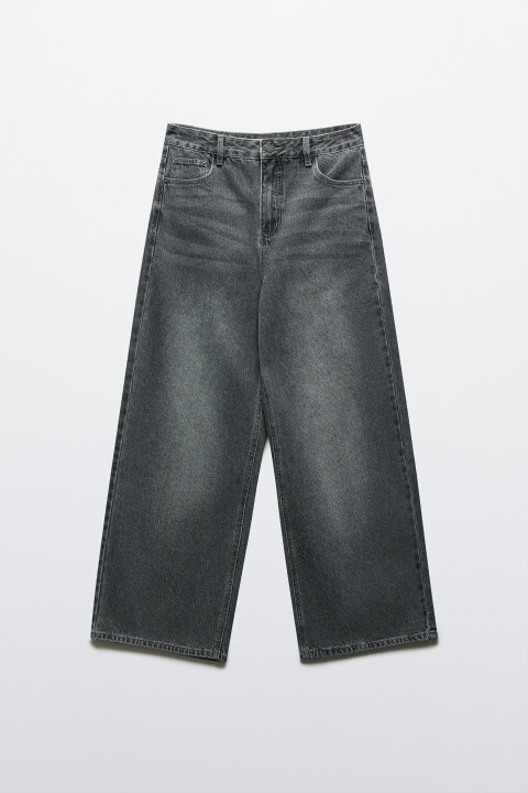 

Джинсы baggy fit со средней посадкой, Серый, Джинсы baggy fit со средней посадкой