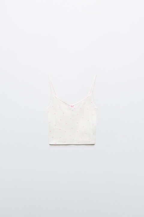 

Майка-топ домашняя приталенная хлопковая, Ванильный, Майка-топ домашняя приталенная хлопковая