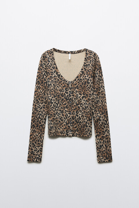 

Кардиган домашний на пуговицах в рубчик, Серый, Кардиган домашний на пуговицах в рубчик