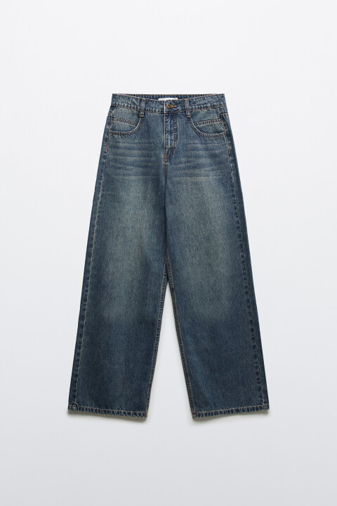 

Джинсы baggy fit со средней посадкой, Темный тинт, Джинсы baggy fit со средней посадкой