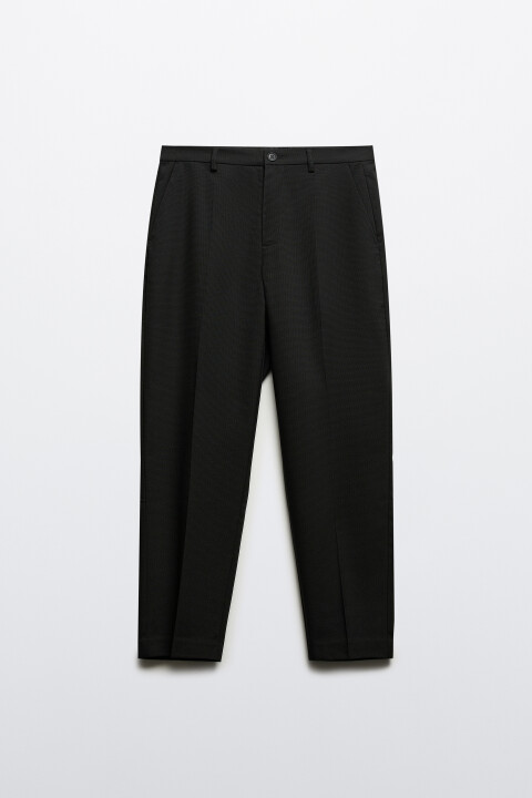 

Брюки жаккардовые облегающие, Черный, Брюки жаккардовые облегающие