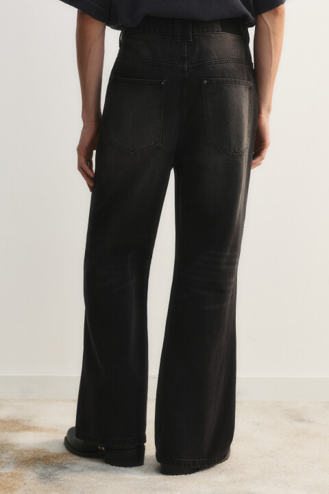 

Джинсы flare fit с декоративными швами, Серый, Джинсы flare fit с декоративными швами