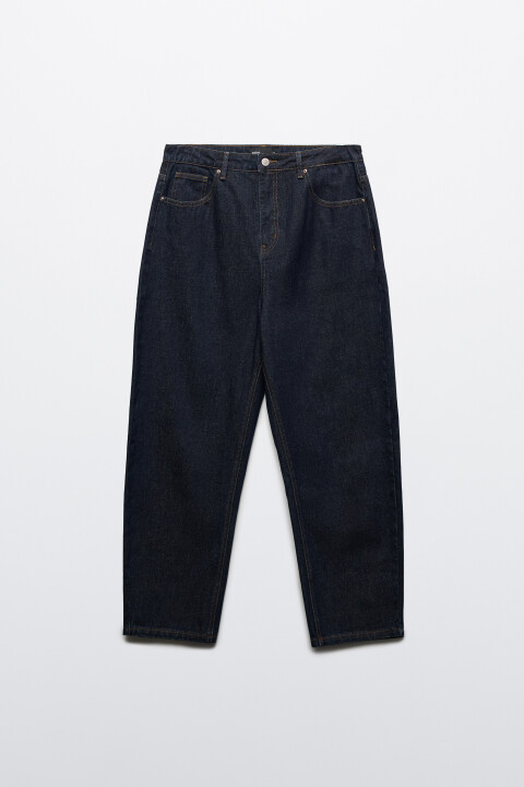 

Джинсы wide leg со средней посадкой, Синий, Джинсы wide leg со средней посадкой