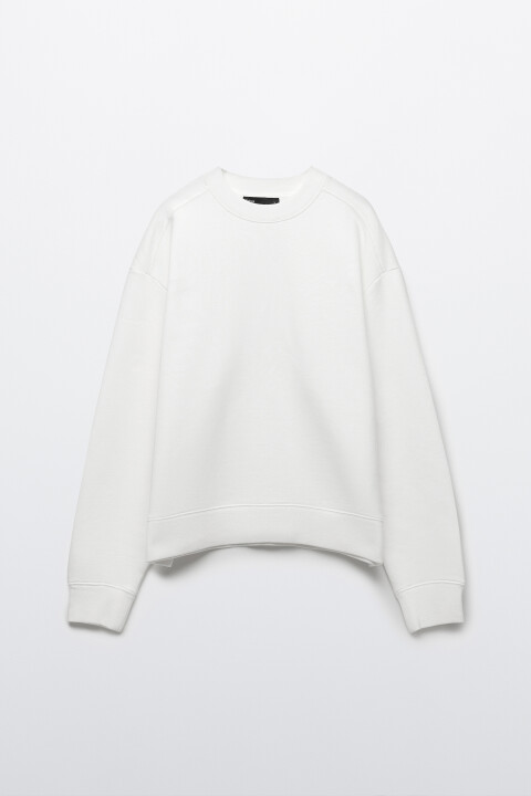 

Свитшот базовый утепленный, Черный, Свитшот базовый утепленный