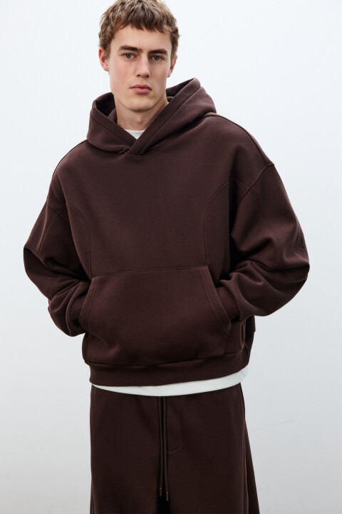 

Худи базовая утепленная с капюшоном, Черный, Худи базовая утепленная с капюшоном