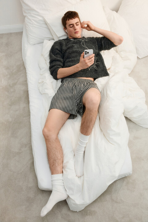 

Трусы-шорты хлопковые, Черный, Трусы-шорты хлопковые