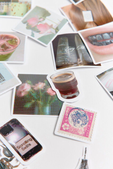 

Набор наклеек, Черный, Набор наклеек