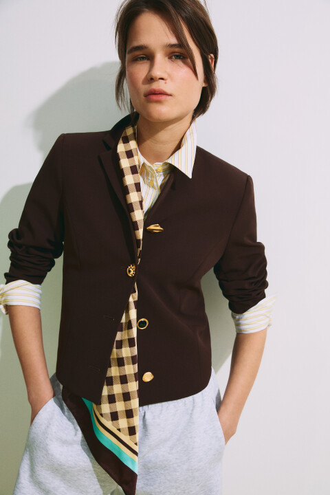 

Платок атласный в клетку, Мультиколор, Платок атласный в клетку