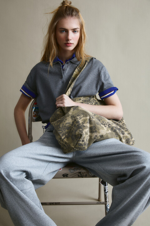 

Сумка-шопер с леопардовым принтом, Мультиколор, Сумка-шопер с леопардовым принтом