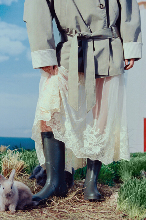 

Сапоги резиновые высокие с пряжкой, Зеленый, Сапоги резиновые высокие с пряжкой