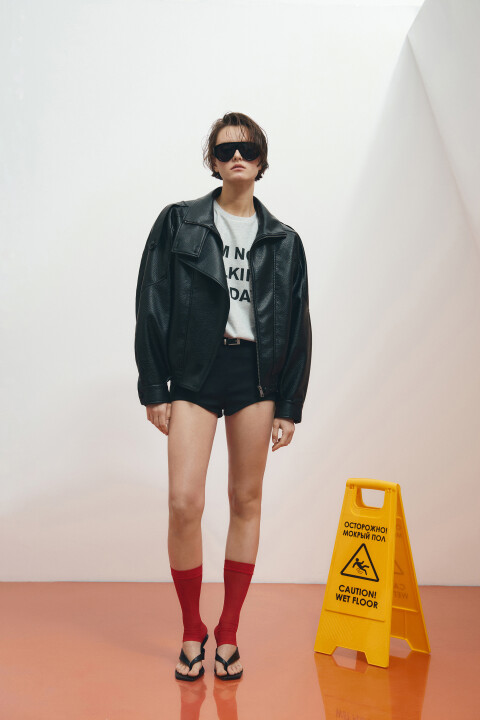 

Шорты мини костюмные с высокой посадкой, Черный, Шорты мини костюмные с высокой посадкой