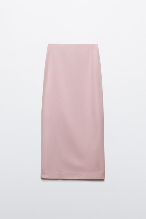 

Юбка прямая макси хлопковая с разрезом, Белый, Юбка прямая макси хлопковая с разрезом