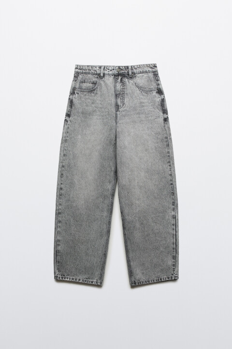 

Джинсы baggy fit со средней посадкой, Серый, Джинсы baggy fit со средней посадкой