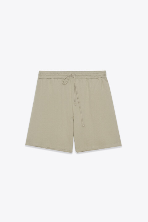 

Шорты хлопковые со средней посадкой на завязках, Черный, Шорты хлопковые со средней посадкой на завязках