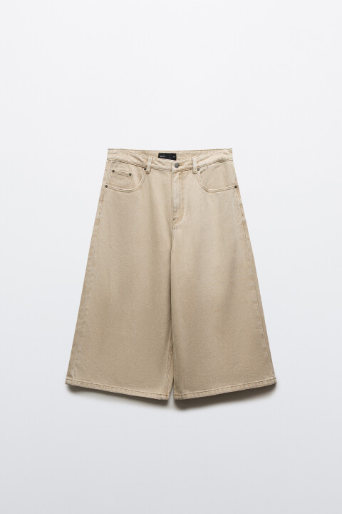 

Джортсы со средней посадкой, Бежевый, Джортсы со средней посадкой