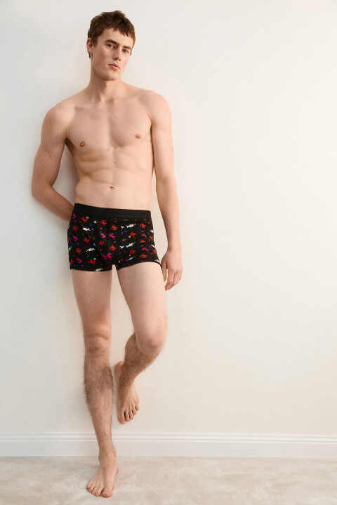 Трусы-боксеры с принтом