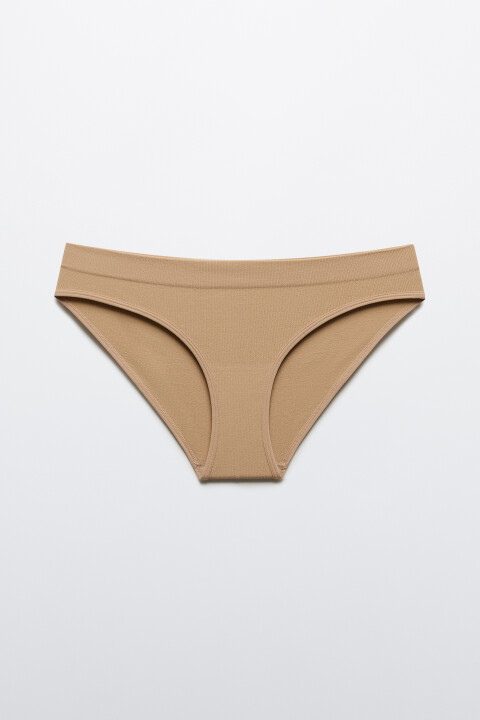 

Трусы-слипы бесшовные со средней посадкой, Коричневый, Трусы-слипы бесшовные со средней посадкой