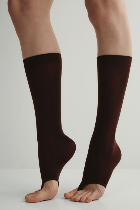 

Гольфы с перемычкой между пальцами, Коричневый, Гольфы с перемычкой между пальцами