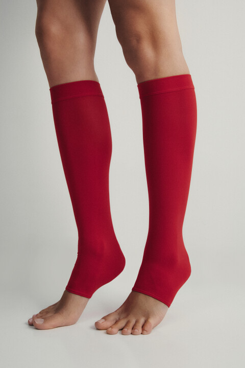 

Гольфы без мыса, Красный, Гольфы без мыса