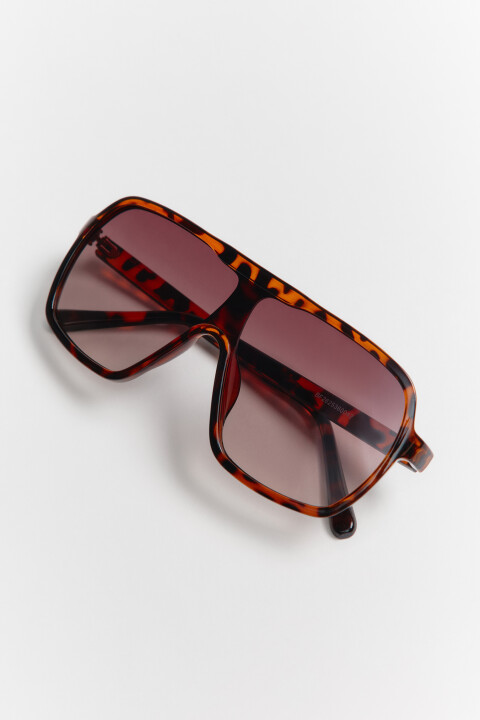 

Очки солнцезащитные объемные, Черный, Очки солнцезащитные объемные