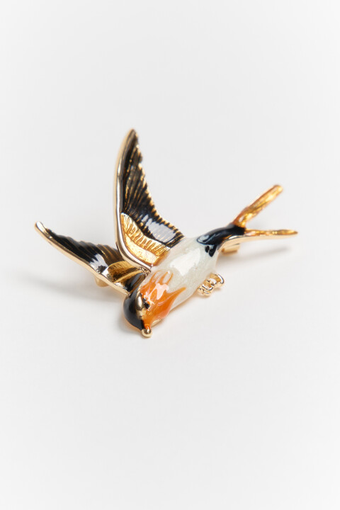 

Брошь в виде птицы, Мультиколор, Брошь в виде птицы
