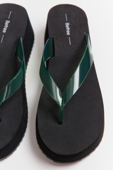 Сабо-вьетнамки на платформе