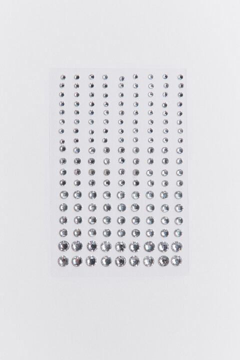 

Набор наклеек-страз для тела, Серый, Набор наклеек-страз для тела