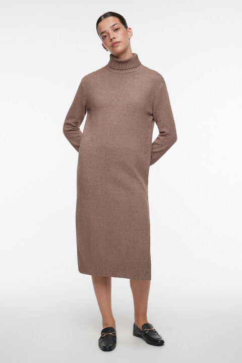 Платье-свитер KnitMidiDress вязаное с разрезом