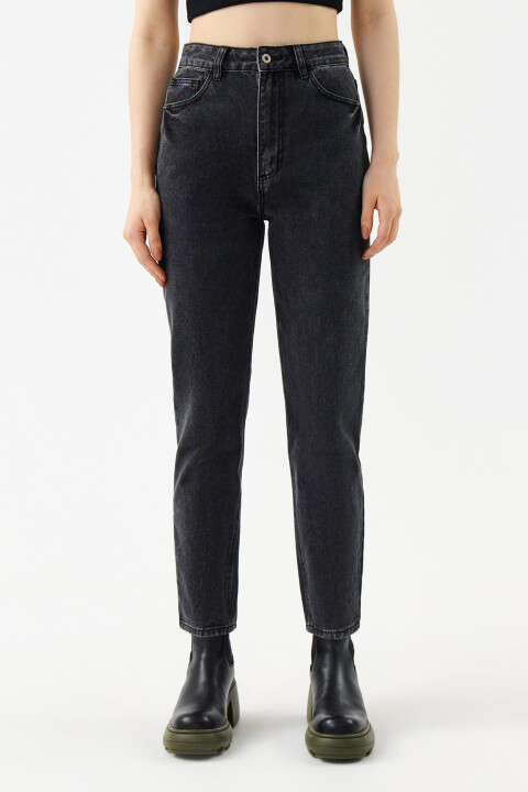 

Джинсы mom-slim, Серый, Джинсы mom-slim