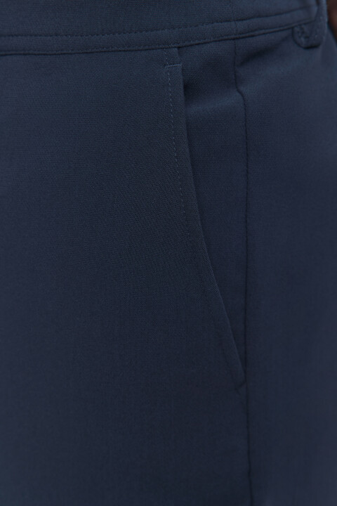 

Брюки прямые костюмные классического кроя, Синий, Брюки прямые костюмные классического кроя