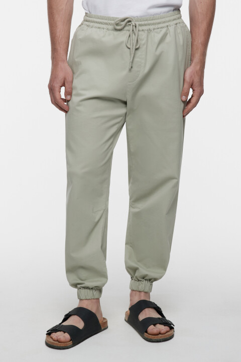 

Брюки-джоггеры хлопковые базовые с поясом на завязках, Синий, Брюки-джоггеры хлопковые базовые с поясом на завязках