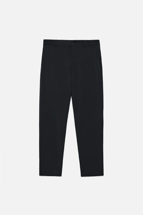 

Брюки прямые классические из костюмной ткани, Черный, Брюки прямые классические из костюмной ткани