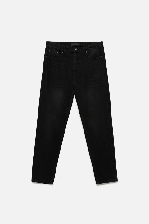 

Джинсы slim зауженные со средней посадкой, Черный, Джинсы slim зауженные со средней посадкой