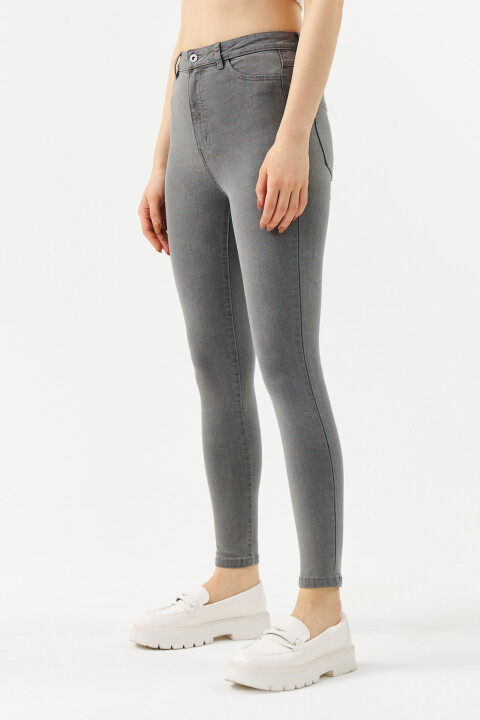 

Брюки джинсовые женские, Светло-серый, Брюки джинсовые женские