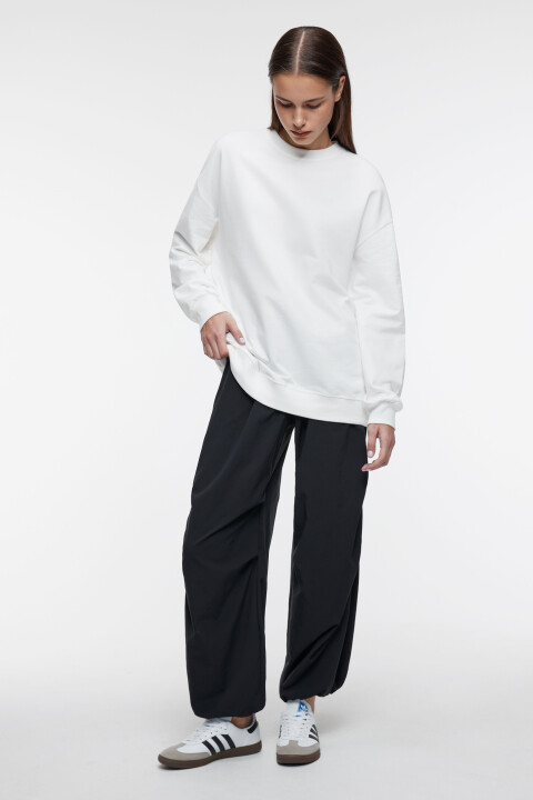 

Свитшот SWEATSHIRT оверсайз базовый, Бежевый, Свитшот SWEATSHIRT оверсайз базовый