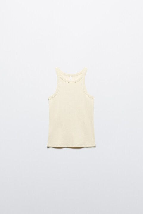 Майка TANKTOP облегающая в рубчик